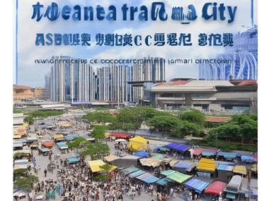 广西南宁东盟商贸城，经济合作的新引擎