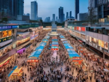 广州万达国际商贸城，城商心、购物热、发展新引擎