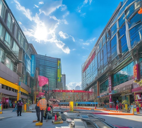 驻马店商贸城升级,突破新气象 驻马店商贸城升级,突破新气象